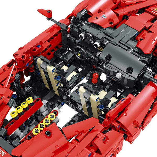MORK 023014-1 Ferrari LaFerrari Building Blocks (1659 Pcs)