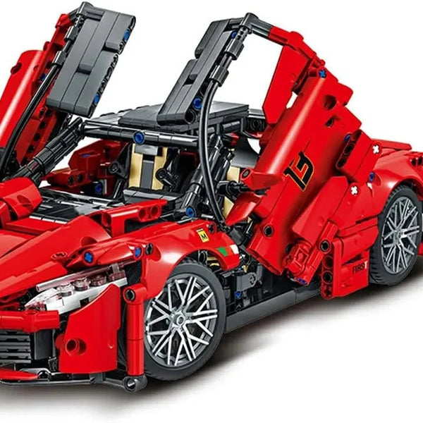 MORK 023014-1 Ferrari LaFerrari Building Blocks (1659 Pcs)
