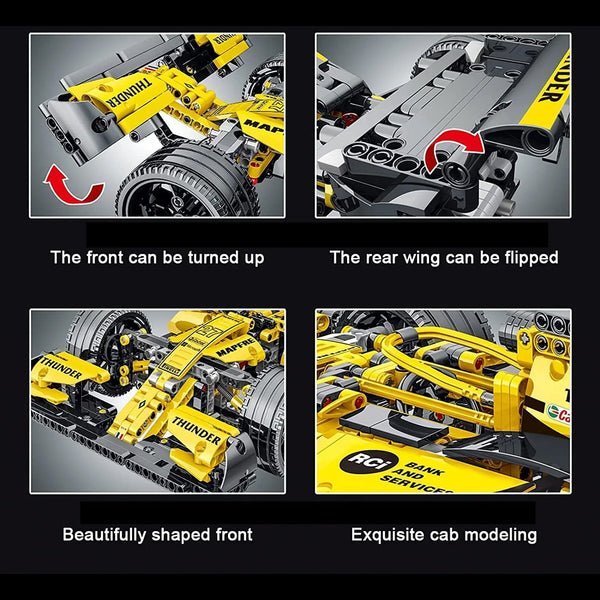 Mork 023011 R.S.18 Formula 1 Building Blocks (1084 Pcs)