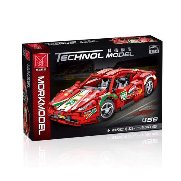 MORK 023002-1 Ferrari 458 GT Building Blocks (1328 Pcs)