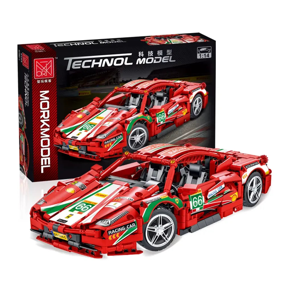 MORK 023002-1 Ferrari 458 GT Building Blocks (1328 Pcs)