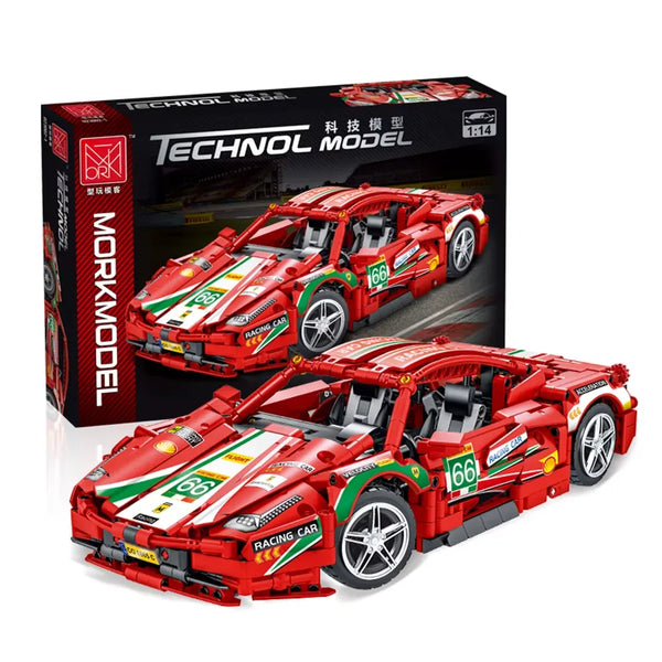 MORK 023002-1 Ferrari 458 GT Building Blocks (1328 Pcs)