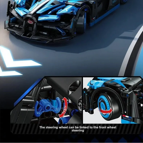 Sembo 715025 Bugatti Bolide Building Blocks (916 Pcs)