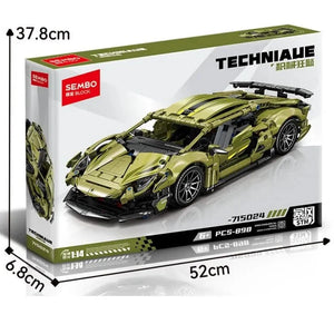 Sembo 715024 Lamborghini Aventador Building Blocks (898 Pcs)