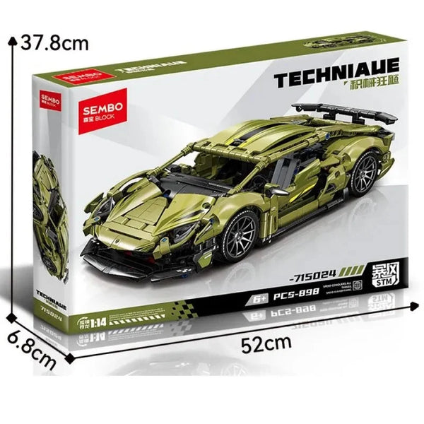 Sembo 715024 Lamborghini Aventador Building Blocks (898 Pcs)
