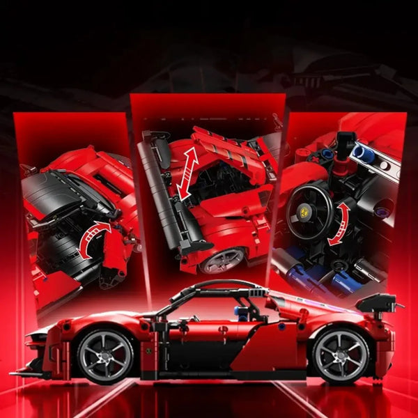 Sembo 715023 Ferrari Daytona SP3 Building Blocks (863 Pcs)