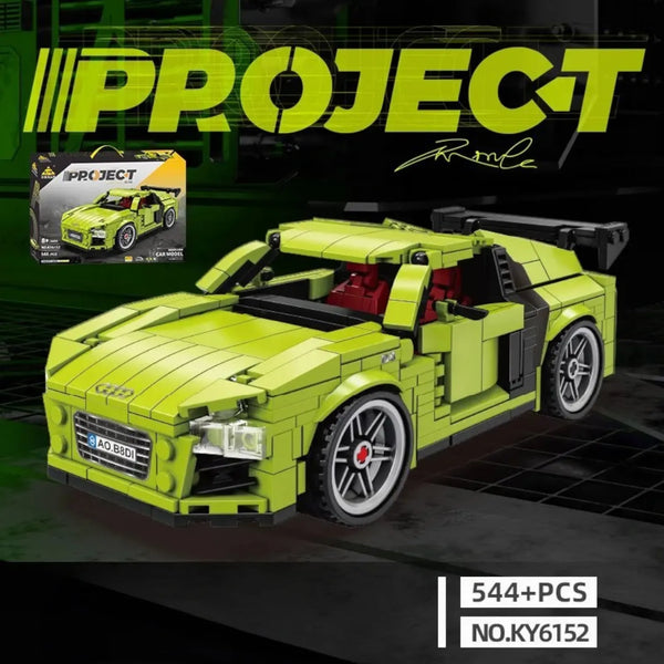 Kazi Project KY6152 Audi R8 Car Model Building Kit (544 Pcs)