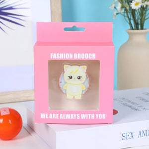 K-Pop Fashion Lightstick Brooch Badge
