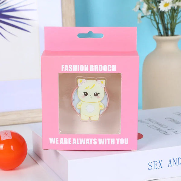 K-Pop Fashion Lightstick Brooch Badge