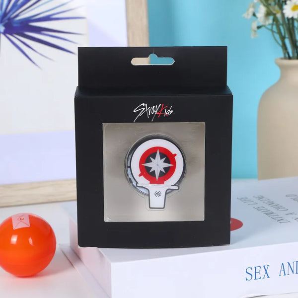 K-Pop Fashion Lightstick Brooch Badge