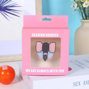 K-Pop Fashion Lightstick Brooch Badge