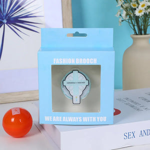 K-Pop Fashion Lightstick Brooch Badge