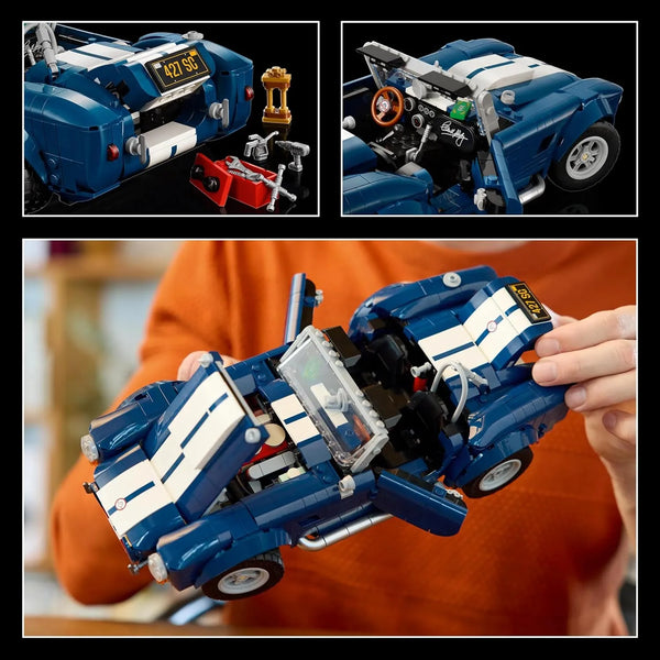 Icons 10357 Shelby Cobra 427 S/C Building Blocks (1241 Pcs)