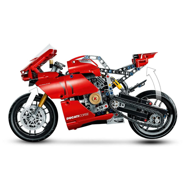 Technic 42107 Ducati Panigale V4 R Building Blocks (646 Pcs)