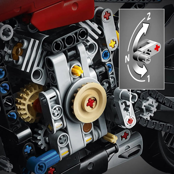 Technic 42107 Ducati Panigale V4 R Building Blocks (646 Pcs)