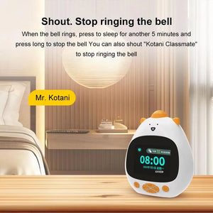 JoyWake Cute Cartoon Dinosaur Digital Alarm Clock