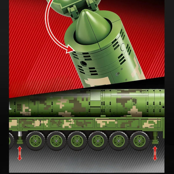 Sembo 203265 Dongfeng 61 Missile Vehicle Blocks (551 Pcs)