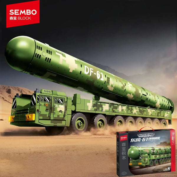 Sembo 203265 Dongfeng 61 Missile Vehicle Blocks (551 Pcs)
