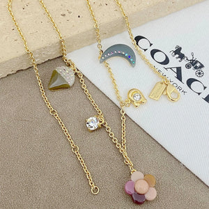 Trainer Luxe Starlight Blossom Charm Bracelet & Necklace
