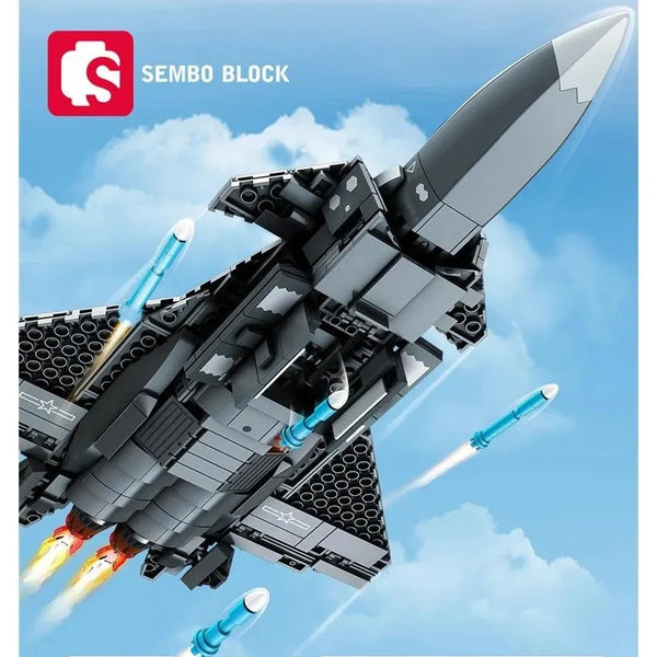 Sembo 202281 J-20 Stealth Fighter Blocks (576 Pcs)