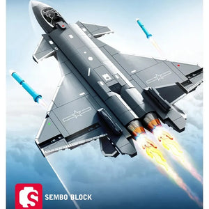 Sembo 202281 J-20 Stealth Fighter Blocks (576 Pcs)