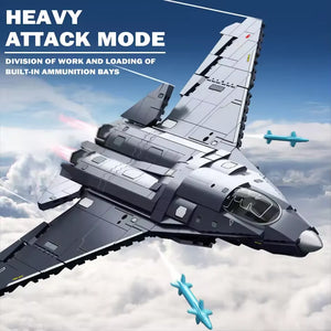 Sembo 202280 J-50 Fighter Jet Blocks (735 Pcs)