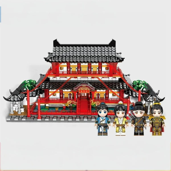 Sembo 609007 Luoyang Ancient House Building Blocks (1277 Pcs)