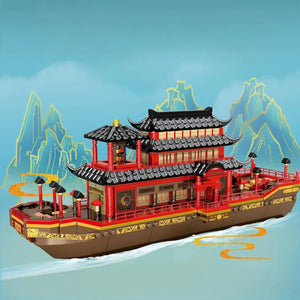 Sembo 609007 Luoyang Ancient House Building Blocks (1277 Pcs)
