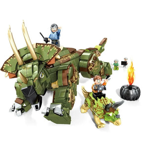 Sembo 205022 Triceratops 2-in-1 Building Blocks (1100 Pcs)