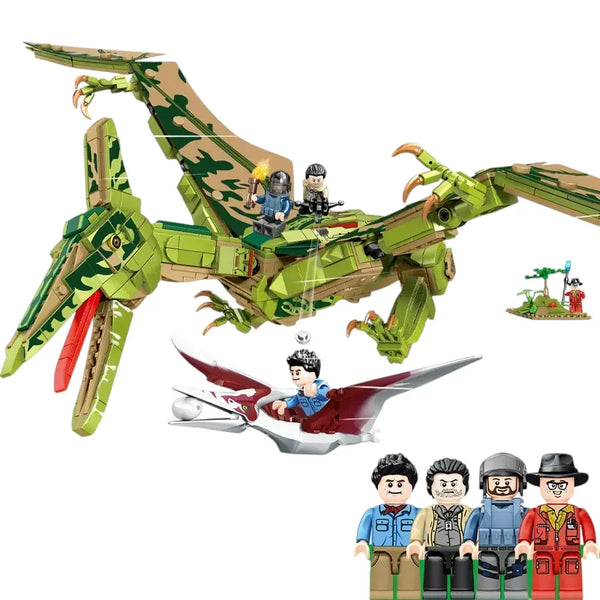 Sembo 205024 Pterosaurus 2-in-1 Building Blocks (974 Pcs)