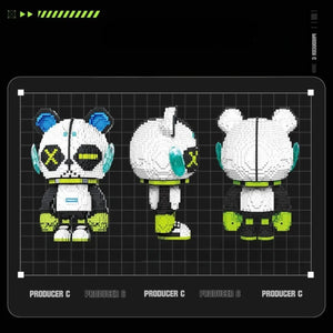 Sembo 601309 iQIYI Parasitic Panda Building Blocks (3678 Pcs)