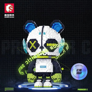 Sembo 601309 iQIYI Parasitic Panda Building Blocks (3678 Pcs)