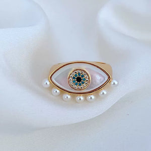 KS Mystic Aura Eye Ring