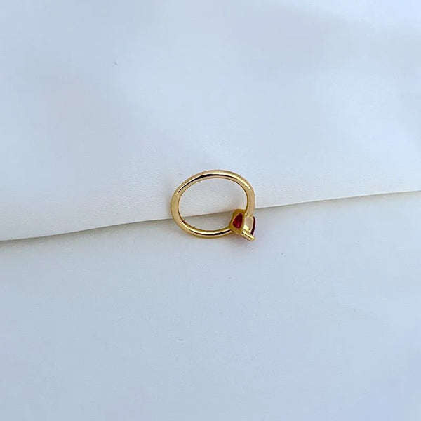 KS Scarlet Bloom Stacking Ring (Set of 3)