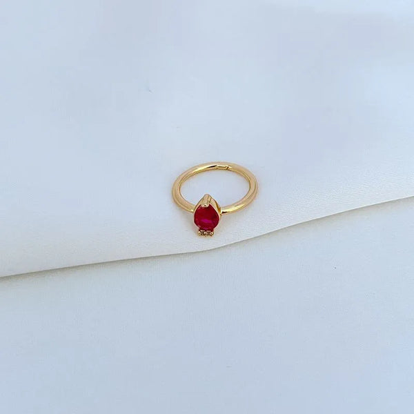 KS Scarlet Bloom Stacking Ring (Set of 3)
