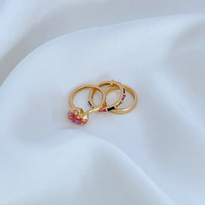KS Sweet Confection Ring Trio (Set of 3)