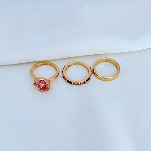 KS Sweet Confection Ring Trio (Set of 3)