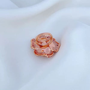 KS Crimson Bloom Cocktail Ring