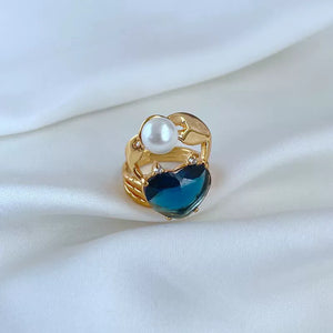KS Marina Heart Cocktail Ring
