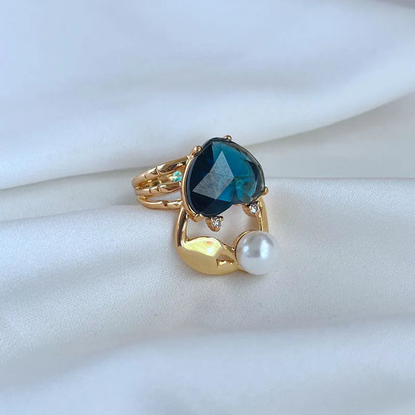 KS Marina Heart Cocktail Ring