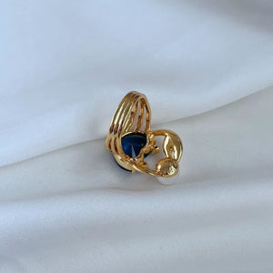 KS Marina Heart Cocktail Ring