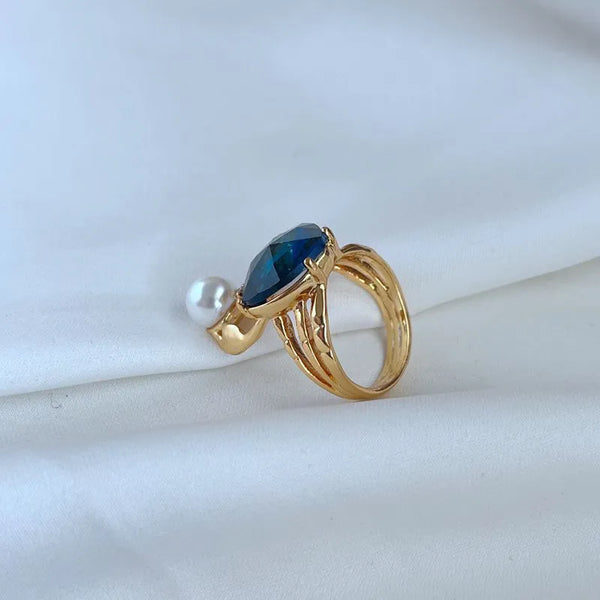 KS Marina Heart Cocktail Ring