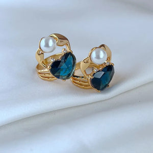 KS Marina Heart Cocktail Ring