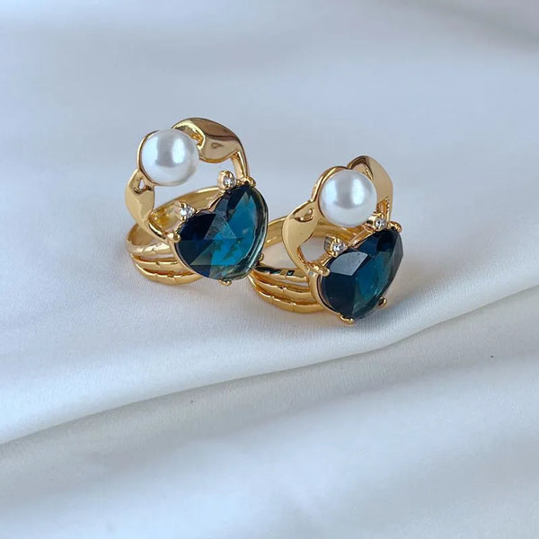 KS Marina Heart Cocktail Ring