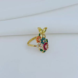 KS Enchanted Flora Statement Ring