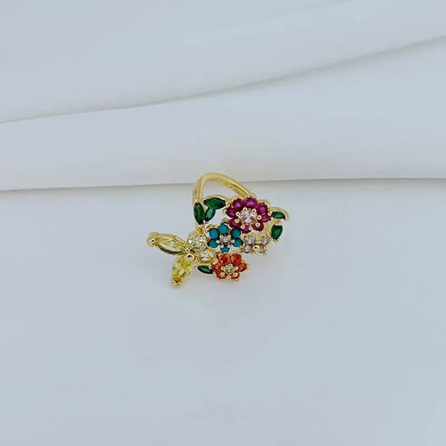 KS Enchanted Flora Statement Ring