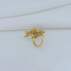 KS Enchanted Flora Statement Ring