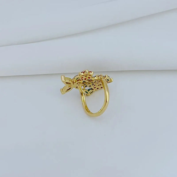 KS Enchanted Flora Statement Ring