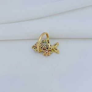 KS Enchanted Flora Statement Ring