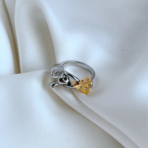 KS Gilded Whisker Cocktail Ring